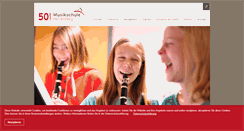 Desktop Screenshot of musikschule.herrenberg.de